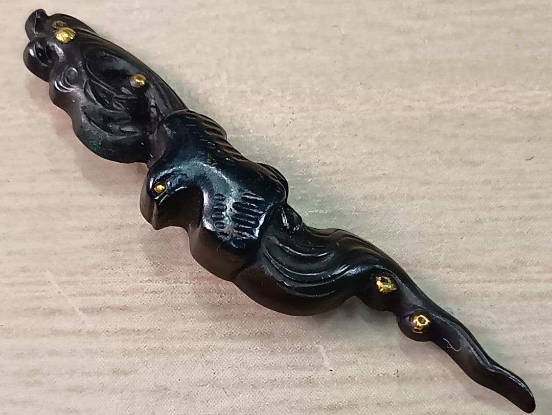 煙草入れ／波千鳥前金具