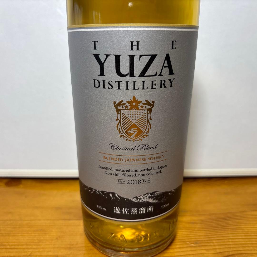 遊佐 YUZA クラシカルブレンド 2018 箱付 700ml 48％　限定品