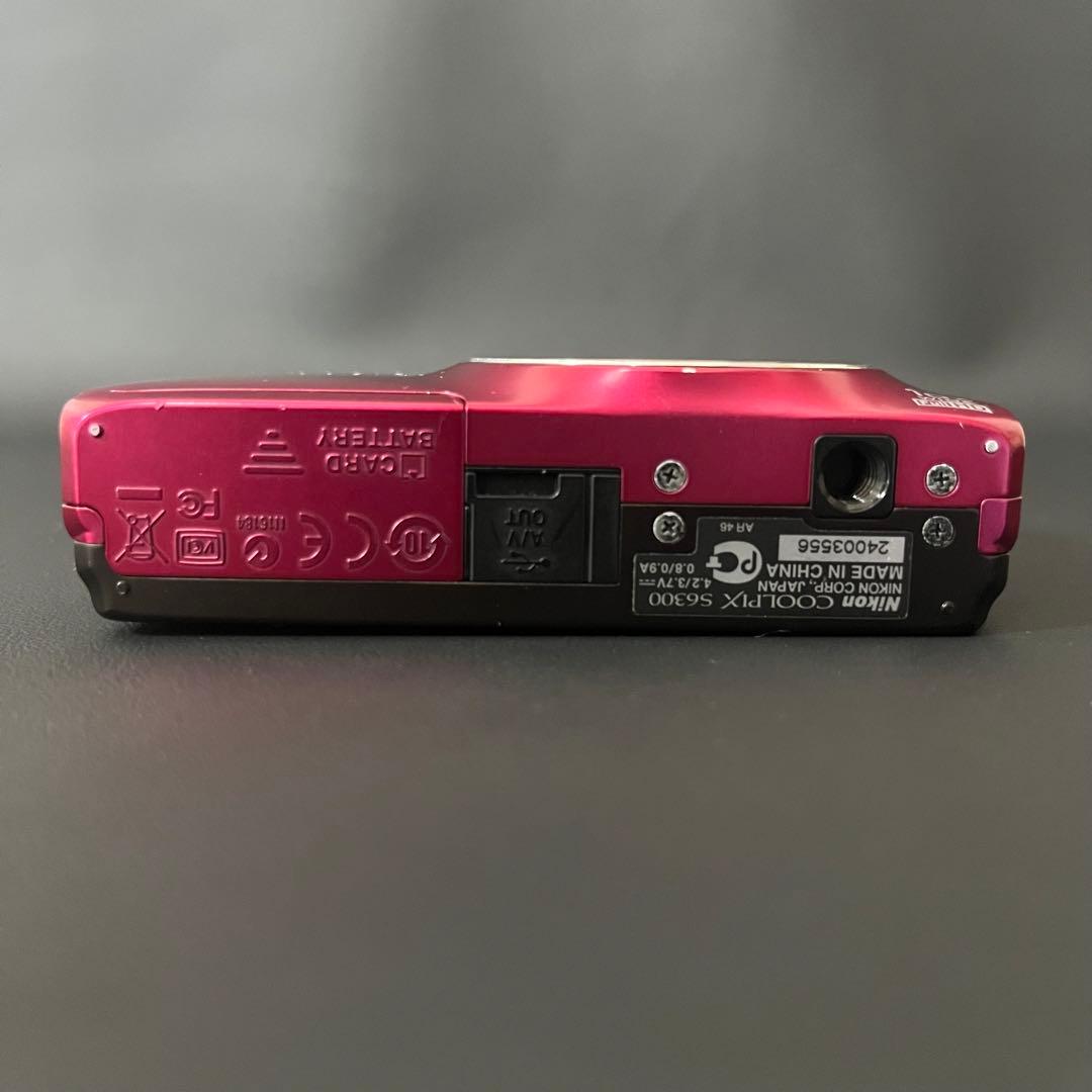 【動作OK/充電器付き】Nikon COOLPIX S6300 デジカメ　ピンク