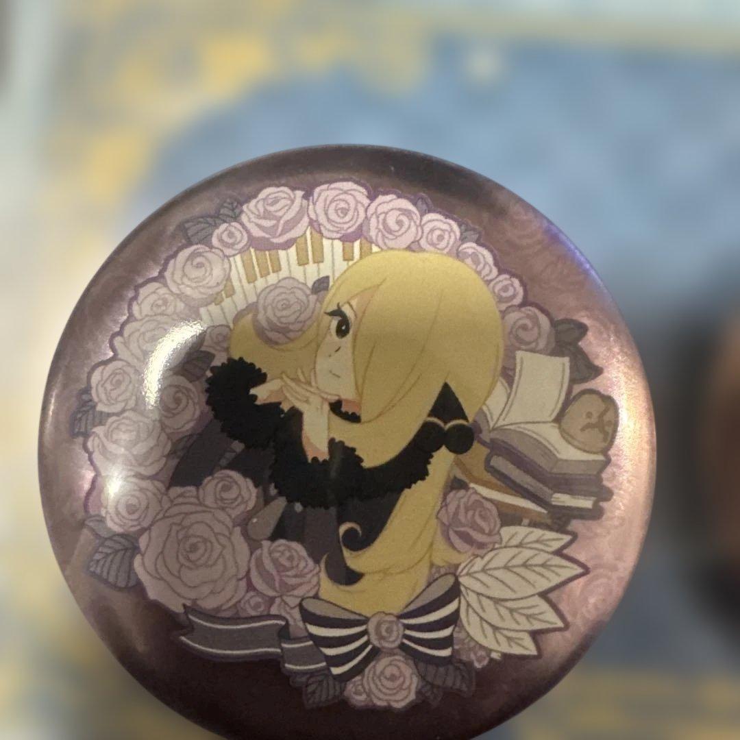 【新品】ポケットモンスター ジム シロナ カトレア 缶バッジ レア 当時物