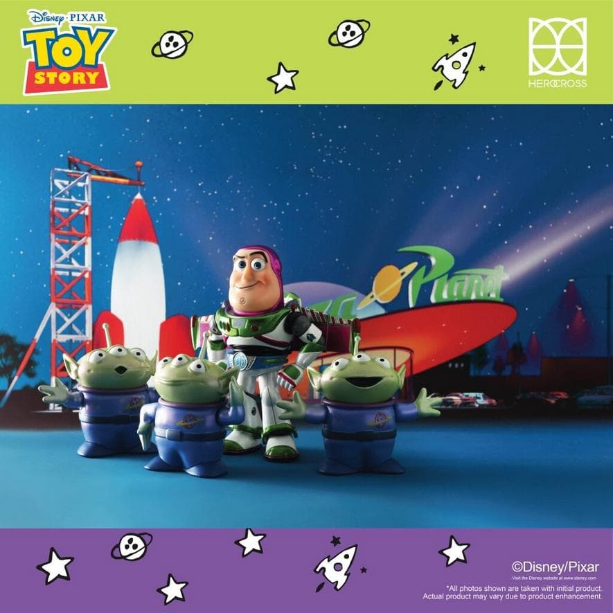 【HEROCROSS】正規品 バズ・ライトイヤー HMF#092 パールホワイト