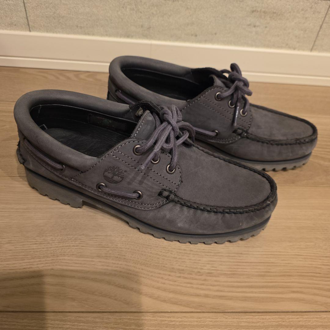 Timberland グレー モカシン