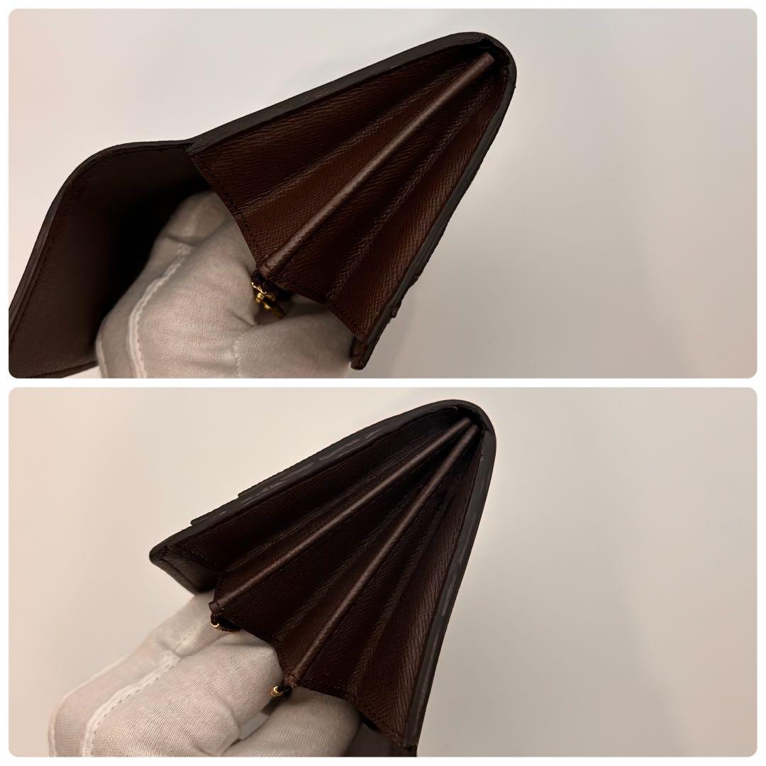 鑑定済み✨ルイヴィトン✨ダミエ✨ポルトフォイユ・サラ 二つ折り 長財布