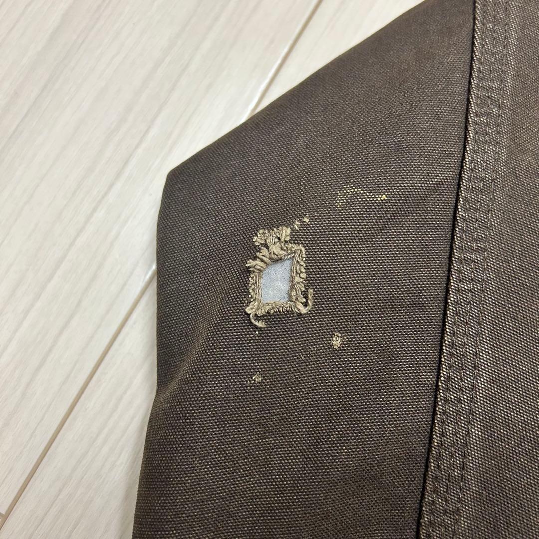 Carhartt カーハート　デトロイトジャケット ブラウン　XLサイズ　短丈