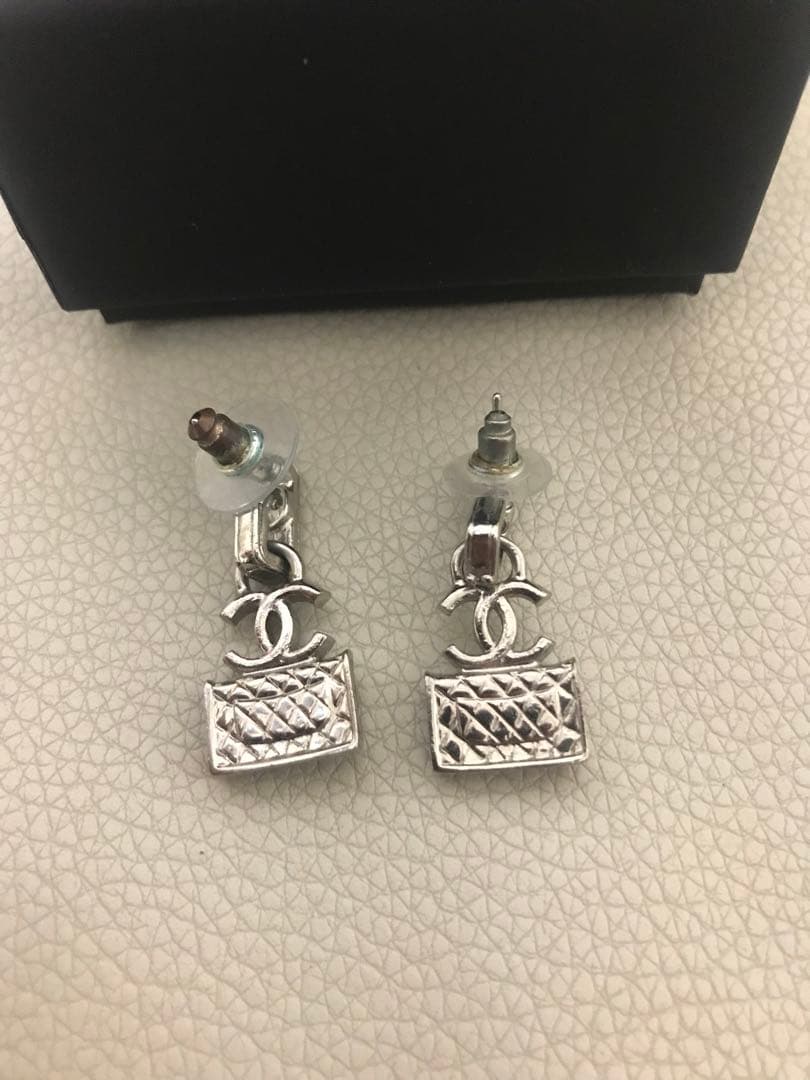 CHANEL ココマーク　マトラッセ　ピアス