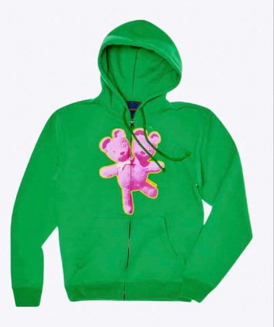 heaven by marc jacobs ダブルヘッドベア　ジップパーカー