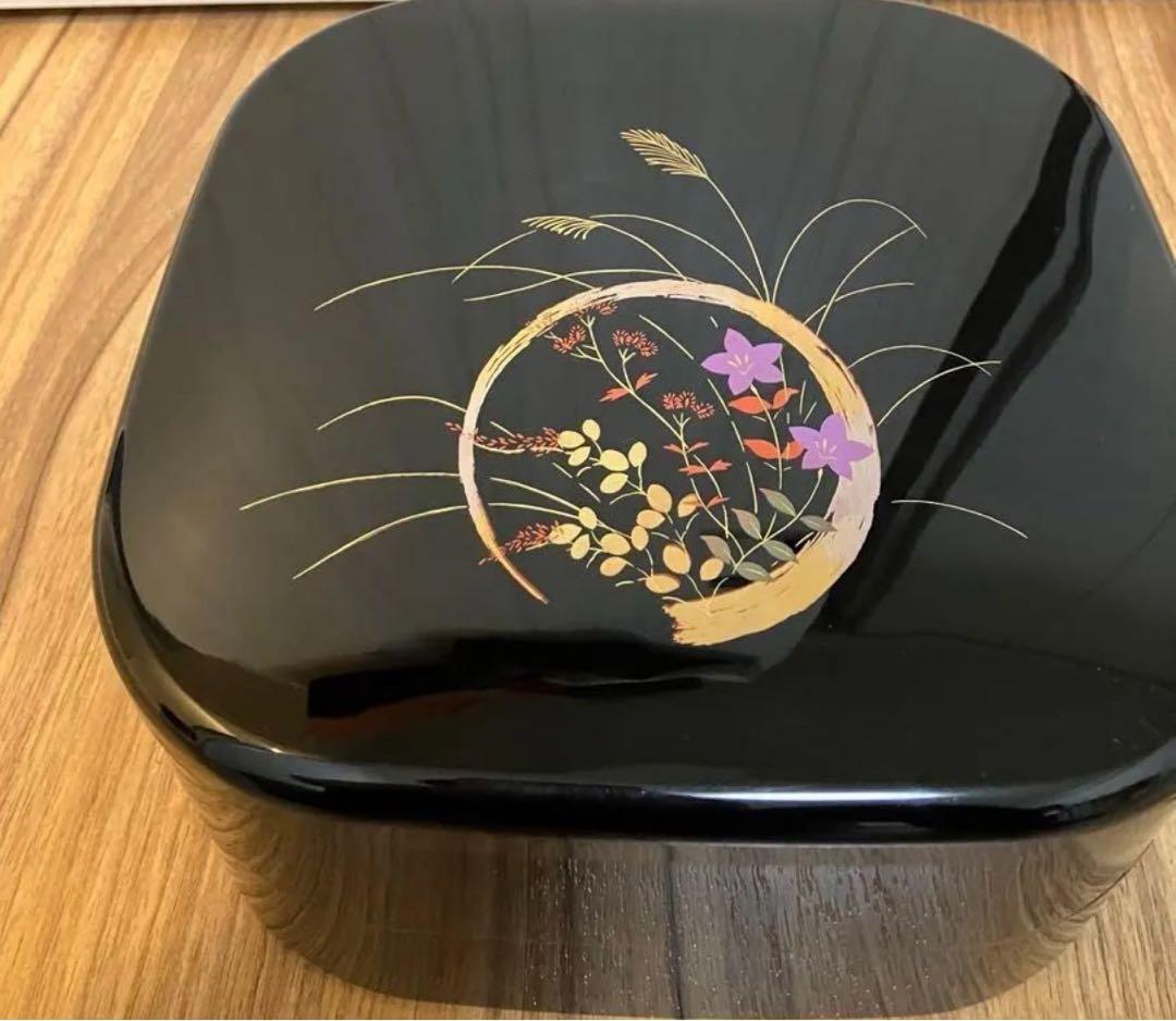 漆器 重箱 四角形