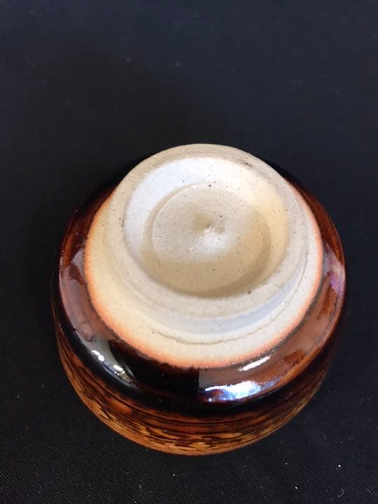 十代大樋長左衛門　大樋ぐい呑 共箱 共布 栞 本物保証K105