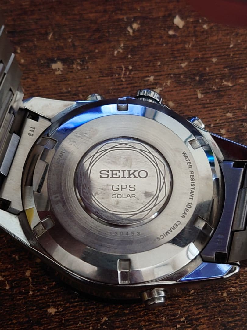 SEIKO ASTRON GPSソーラー 7X52-0AA0 　要オーバーホール