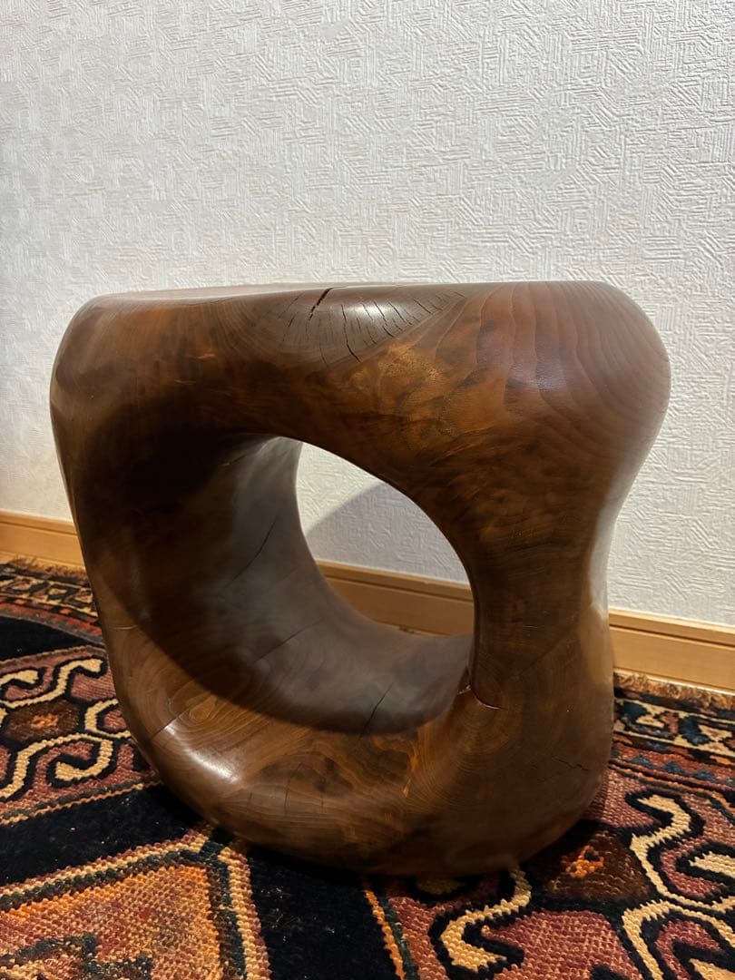 盛永省治 スツール ウォールナット