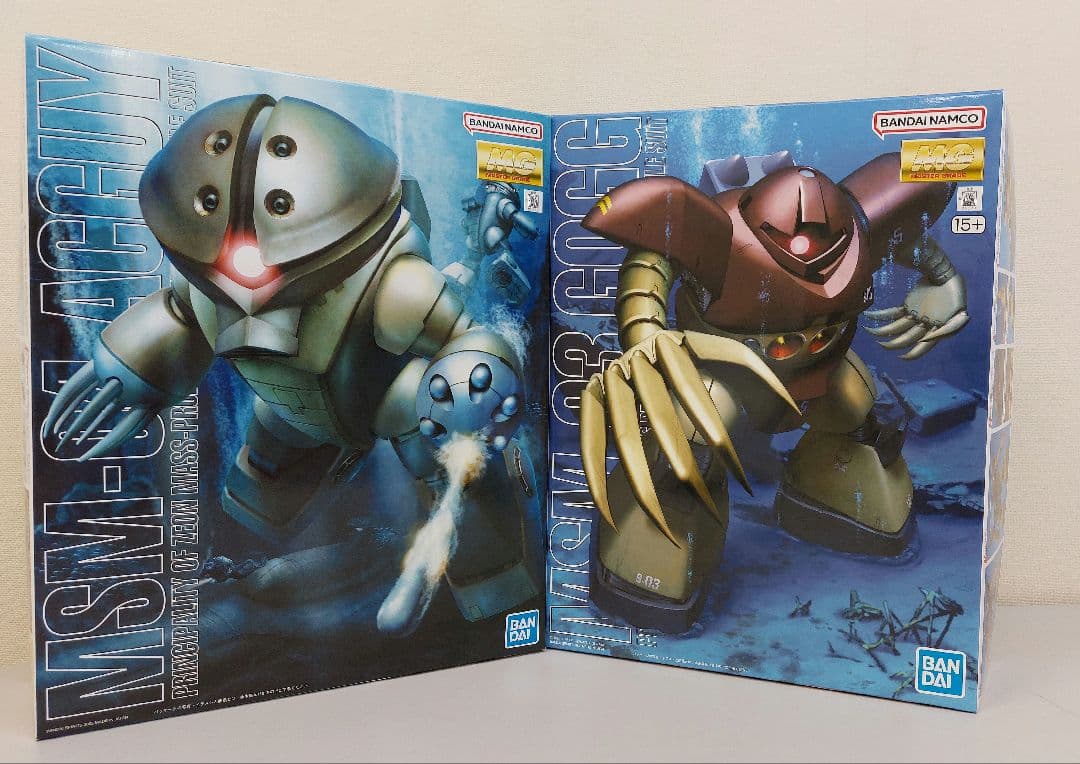 新品　MG 1/100 ゴッグ　MG MSM-04 アッガイ