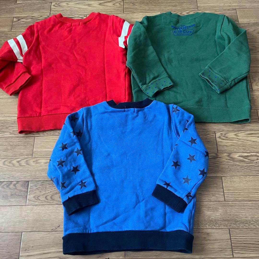 美品　ミキハウス★ まとめ売り　トレーナー　ロンT 90