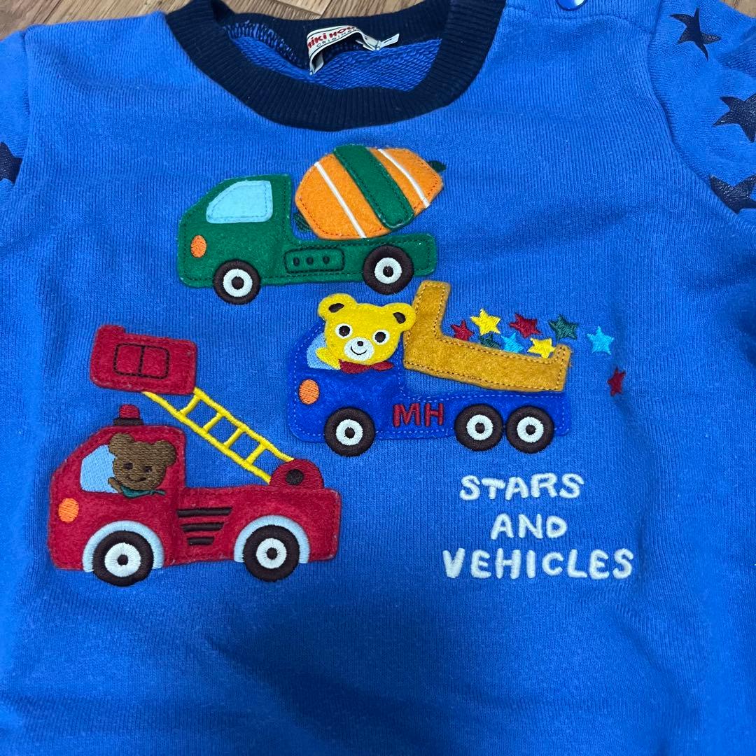 美品　ミキハウス★ まとめ売り　トレーナー　ロンT 90