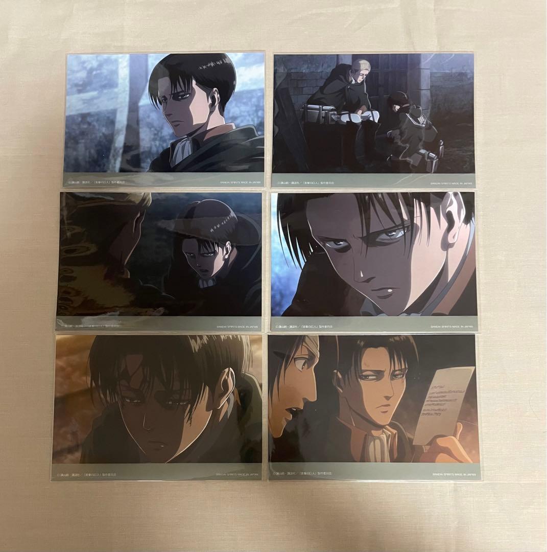 進撃の巨人 リヴァイ ブロマイド ネットプリント WIT STUDIO