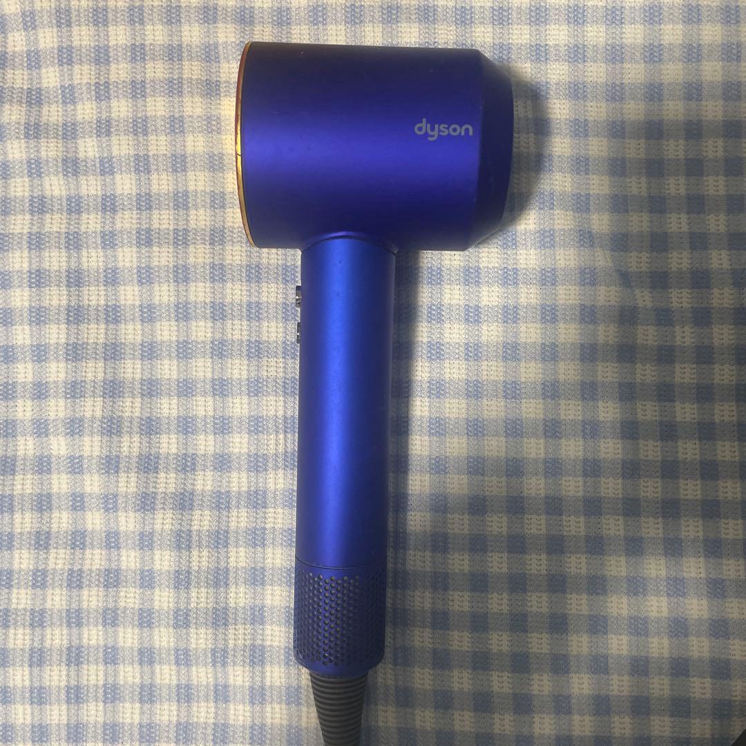 限定 dyson ダイソン ドライヤー ブルー ゴールド