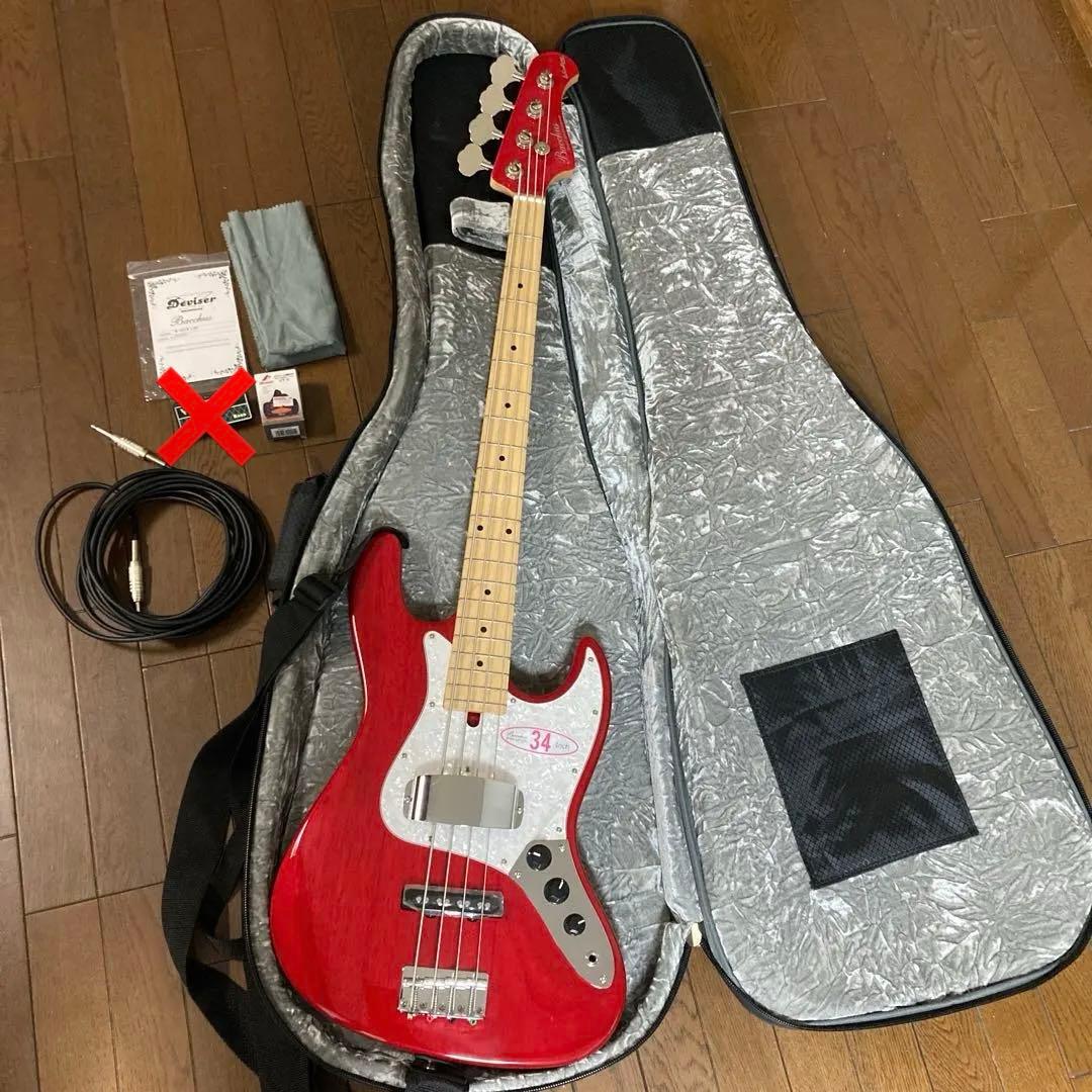 ベース　bacchus ウッドライン　WL-434/M