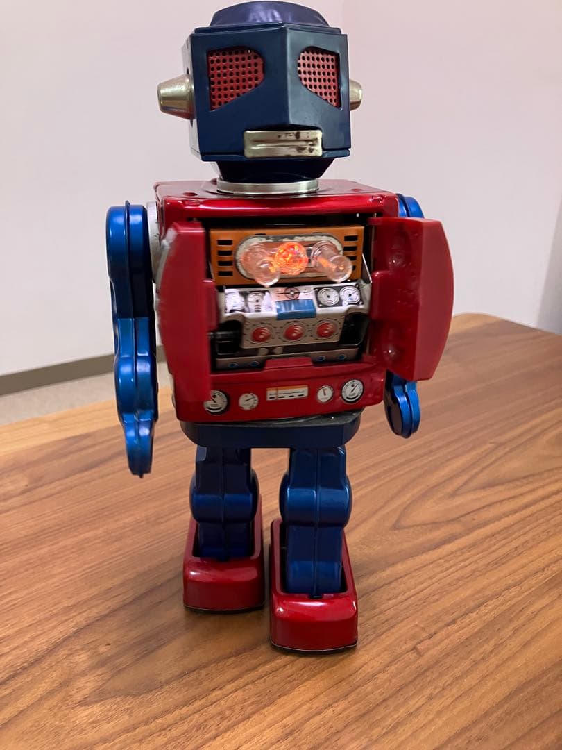 ブリキのロボット　ニュー火星大王　　（動作確認済み）