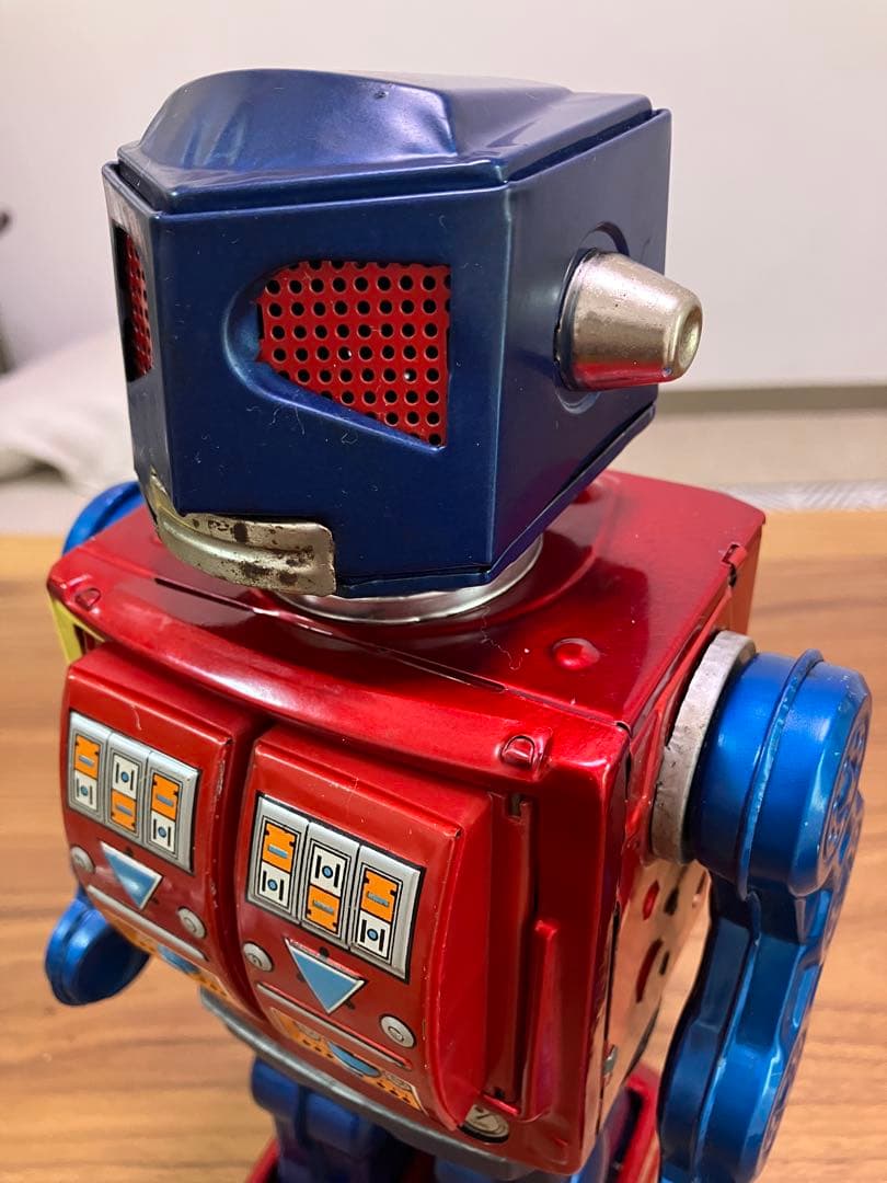 ブリキのロボット　ニュー火星大王　　（動作確認済み）