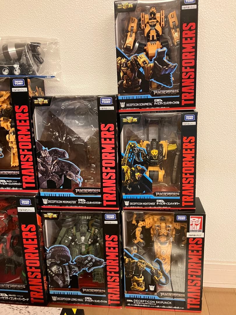 【最終値下げ】トランスフォーマー　スタジオシリーズ　デバステーターセット