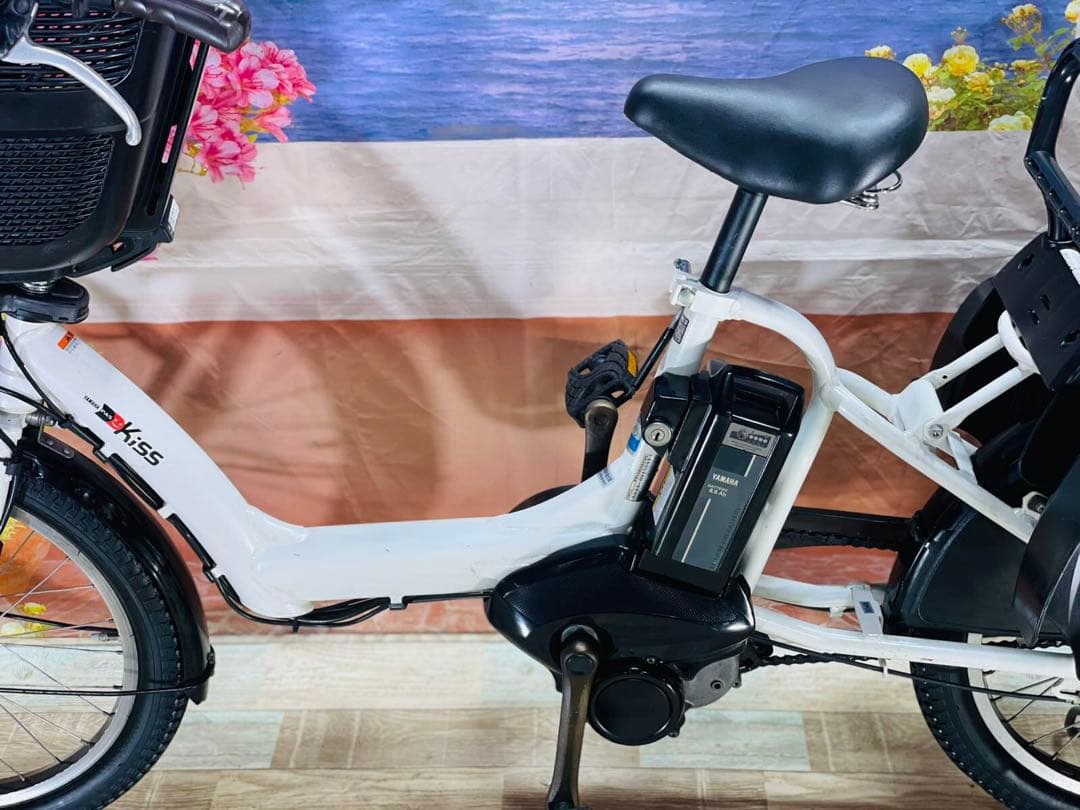 ヤマハパスキス⭐️人気モデル！子供乗せ電動アシスト自転車Y3048