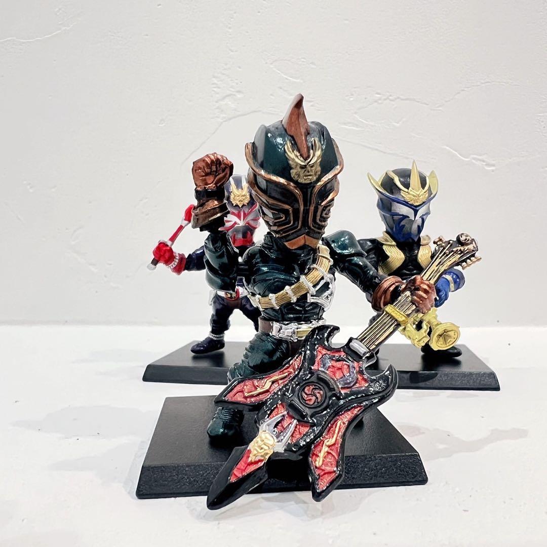 武器追加　コンバージ　仮面ライダー響鬼 4体セット　可動