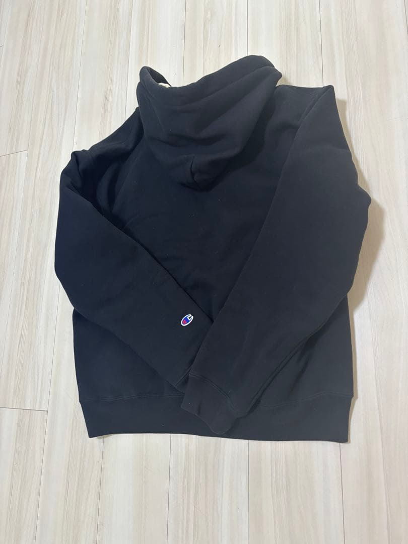 RHCロンハーマンchampionチャンピオンフーディーパーカーブラック厚手