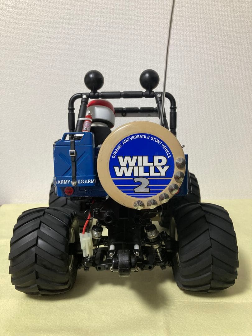 タミヤ　1/10 RCカー　ワイルドウィリー2 フルセット(充電器無し)