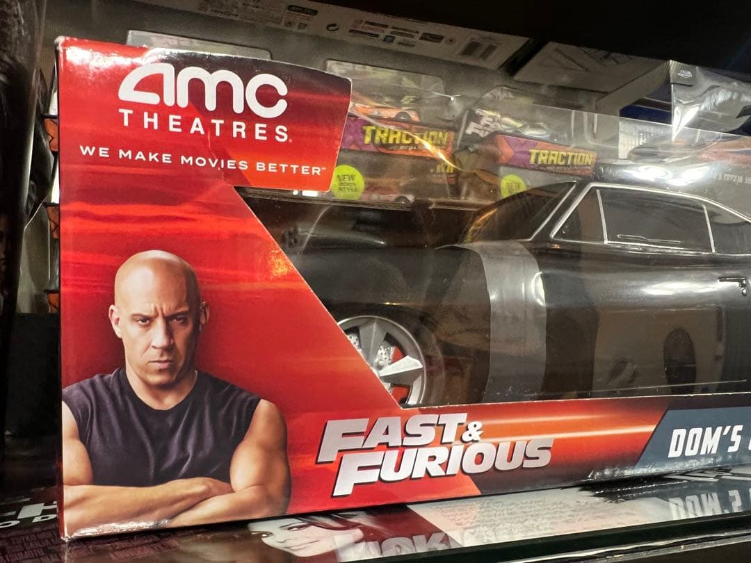 【希少】超特大 ワイルドスピード ミニカー ポップコーンバケット チャージャー