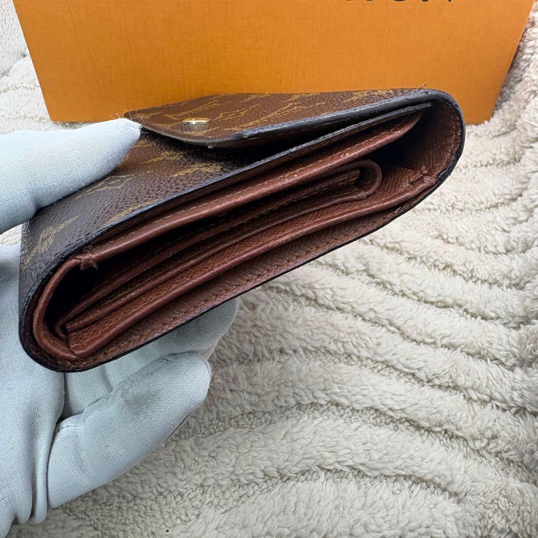 ルイヴィトン ポルトトレゾール エテュイ パピエ モノグラム 折り財布