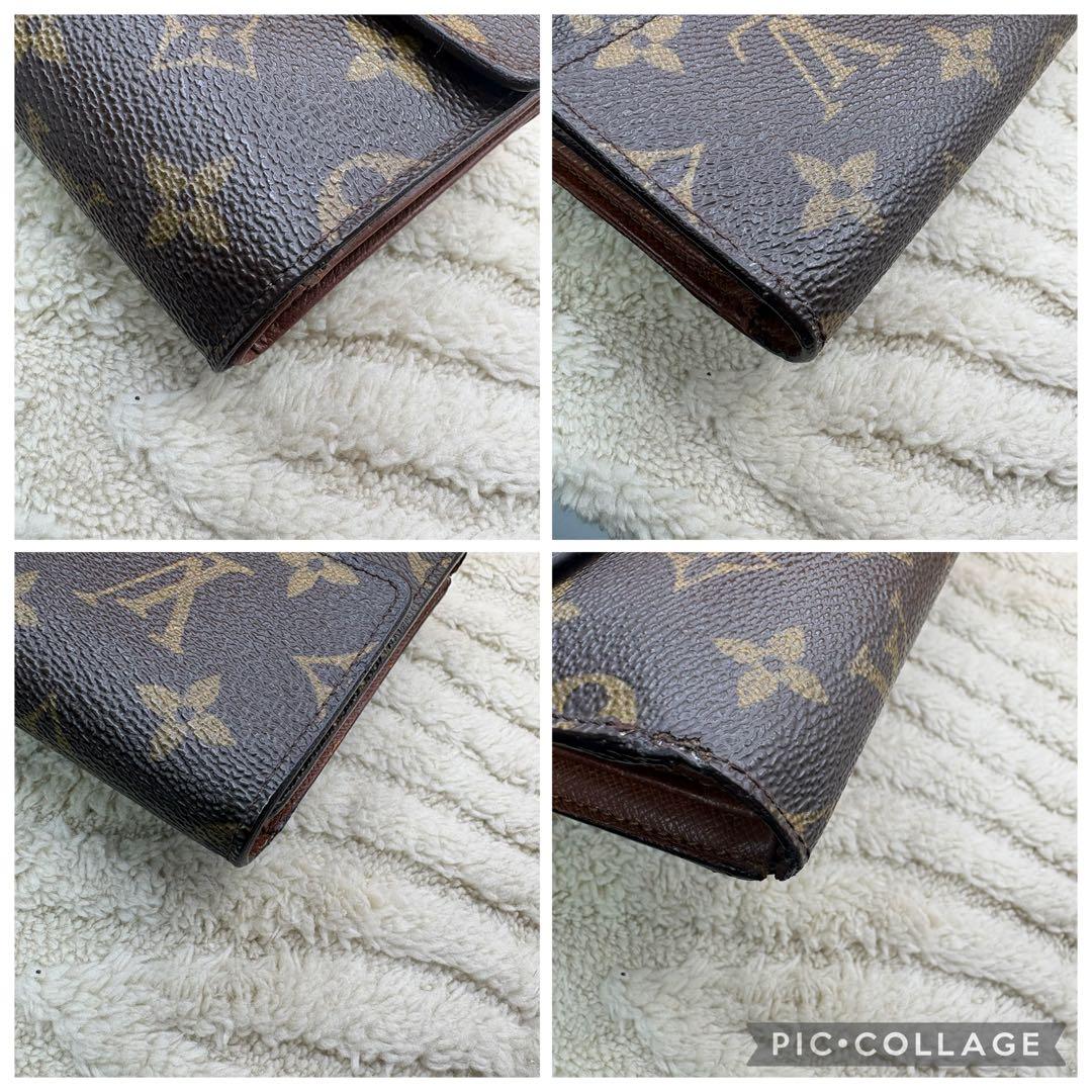 ルイヴィトン ポルトトレゾール エテュイ パピエ モノグラム 折り財布