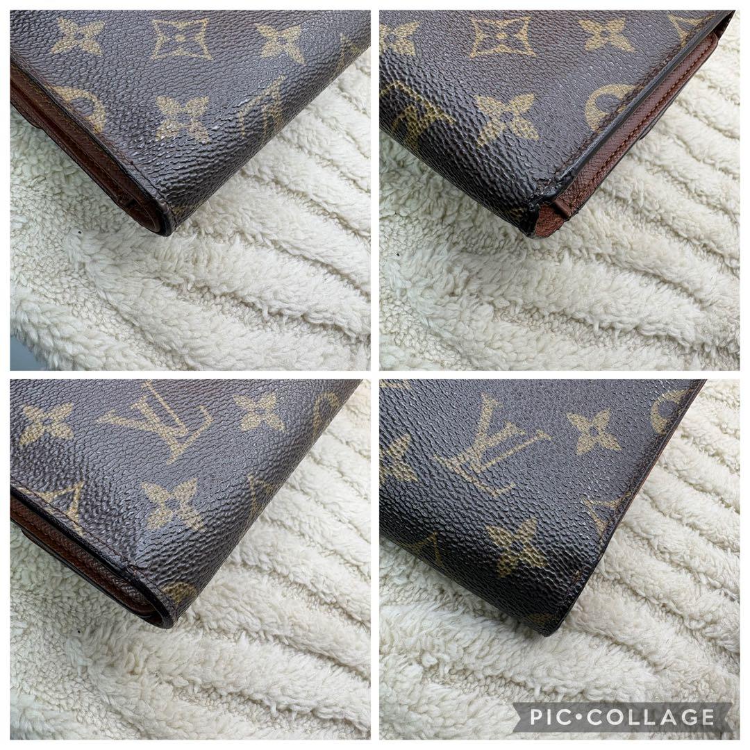 ルイヴィトン ポルトトレゾール エテュイ パピエ モノグラム 折り財布