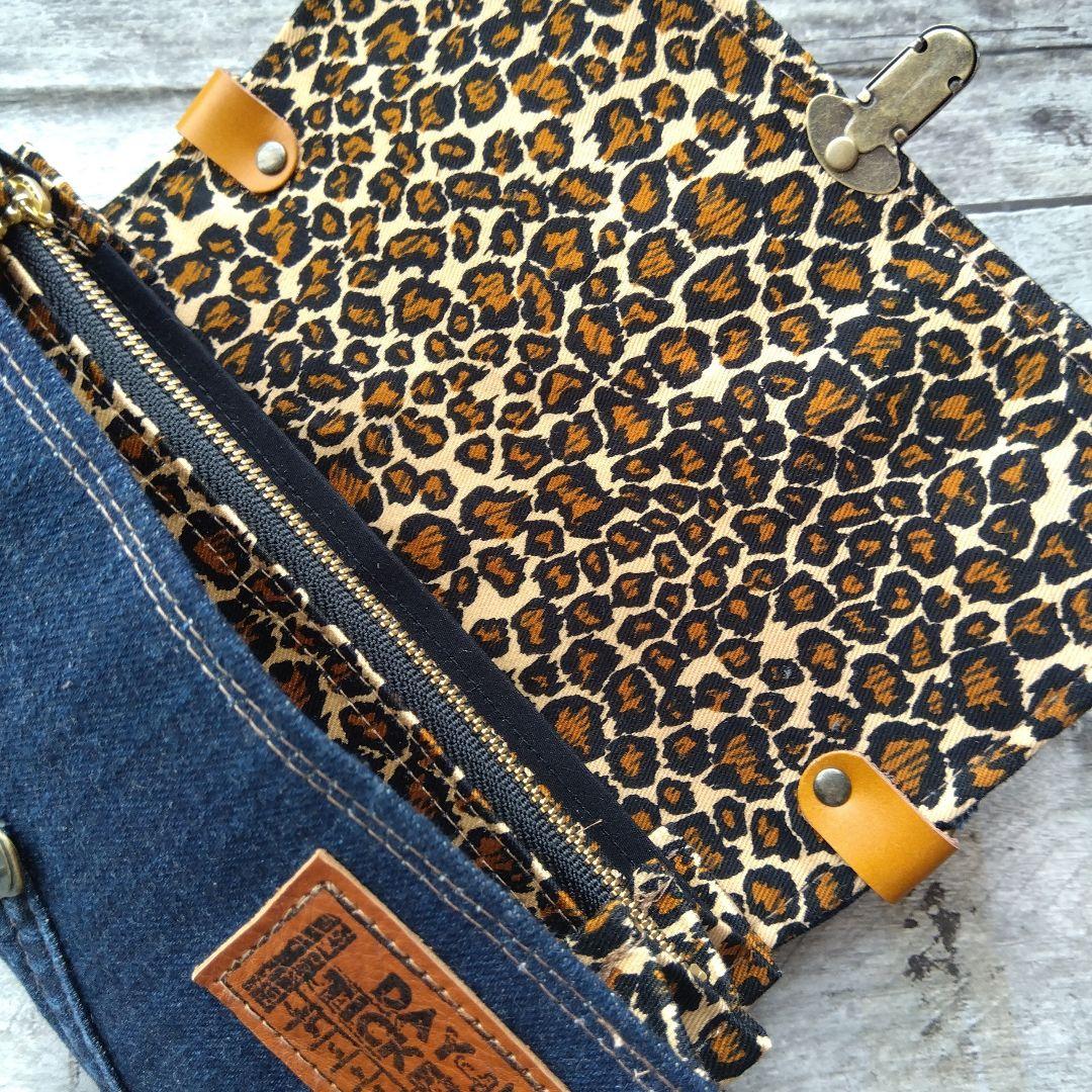 デニムリメイク長財布 あず