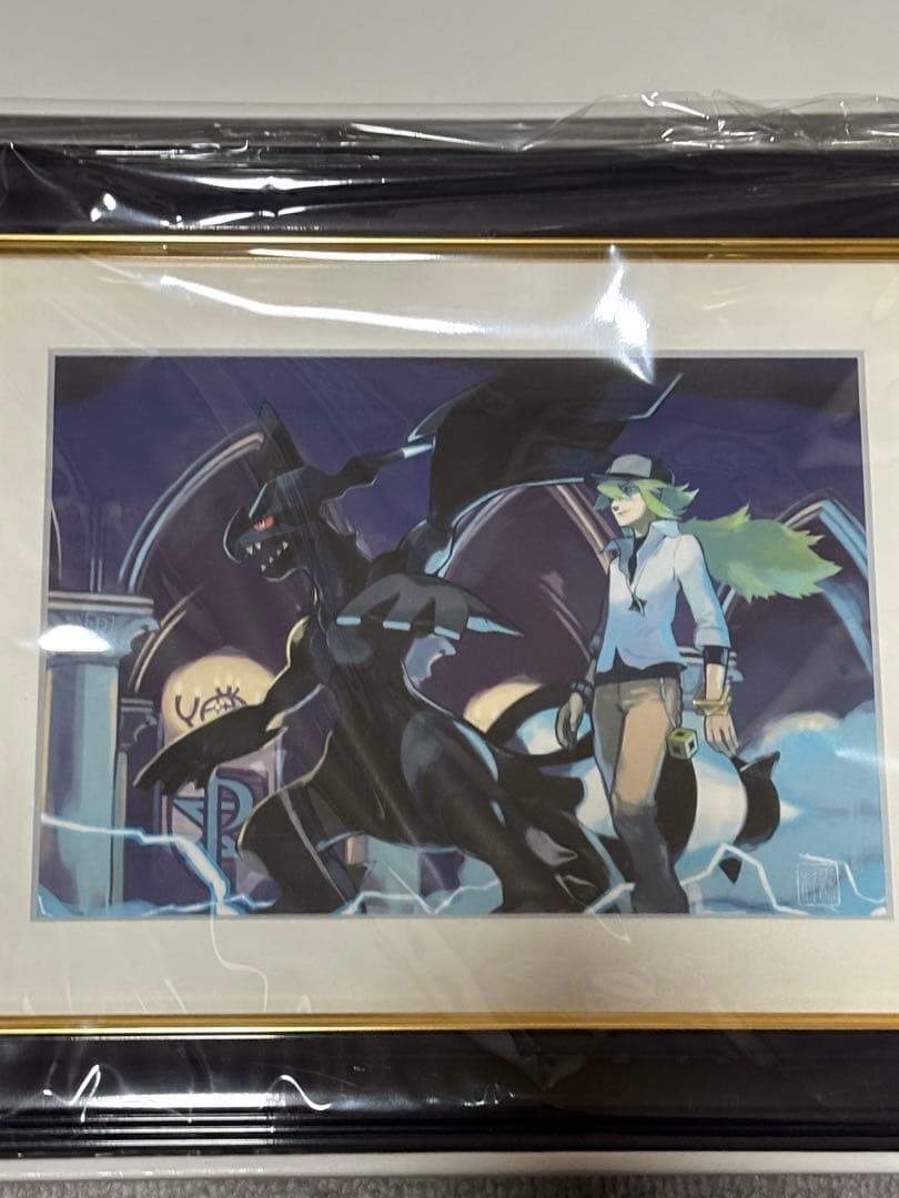 ポケモンセンター 複製原画 コレクタブルアートNのゼクロム 日本限定　ポケカ