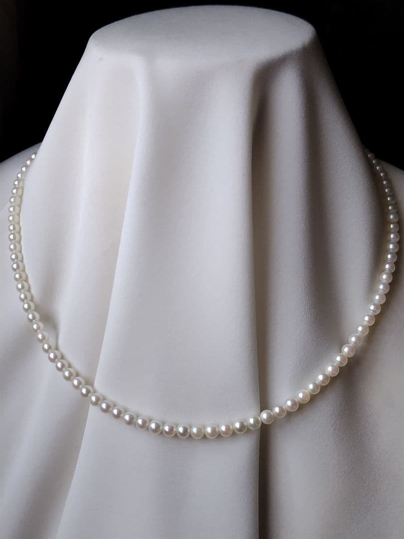 K18 アコヤ真珠ベビーパール ネックレス