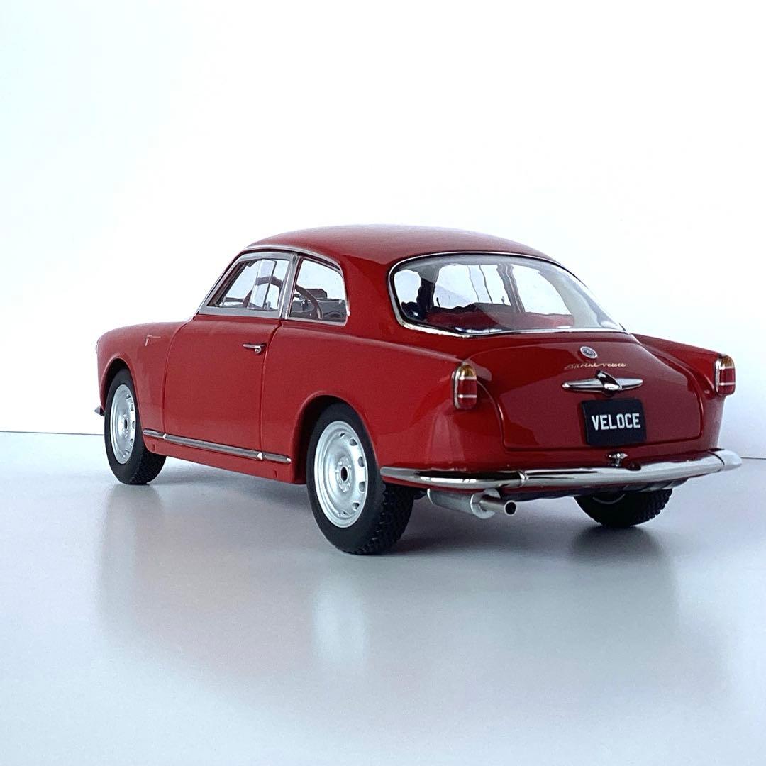 京商1/18 アルファ ロメオ ジュリエッタ スプリント ヴェローチェ レッド