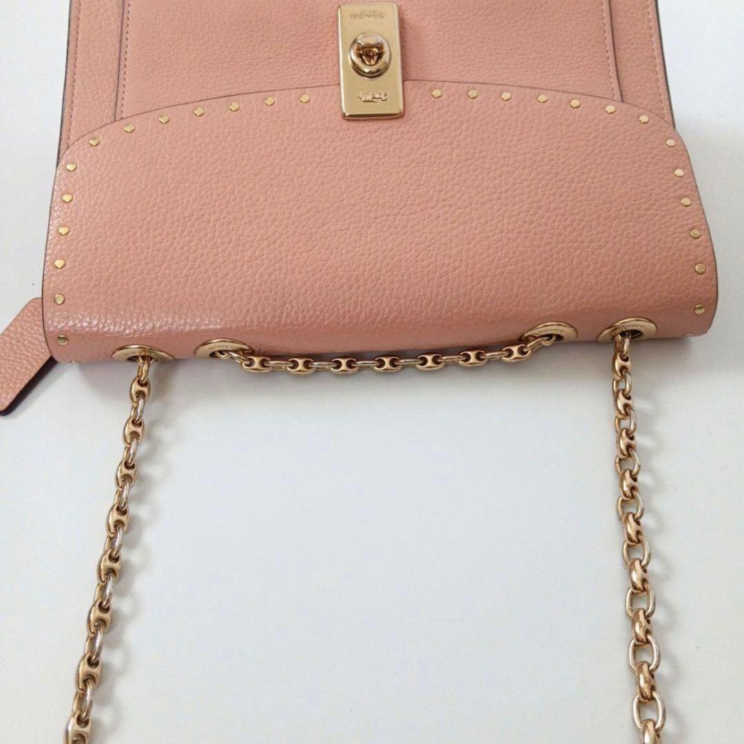 【希少カラー】COACH コーチ レーン ショルダー バッグ ウィズ リベット