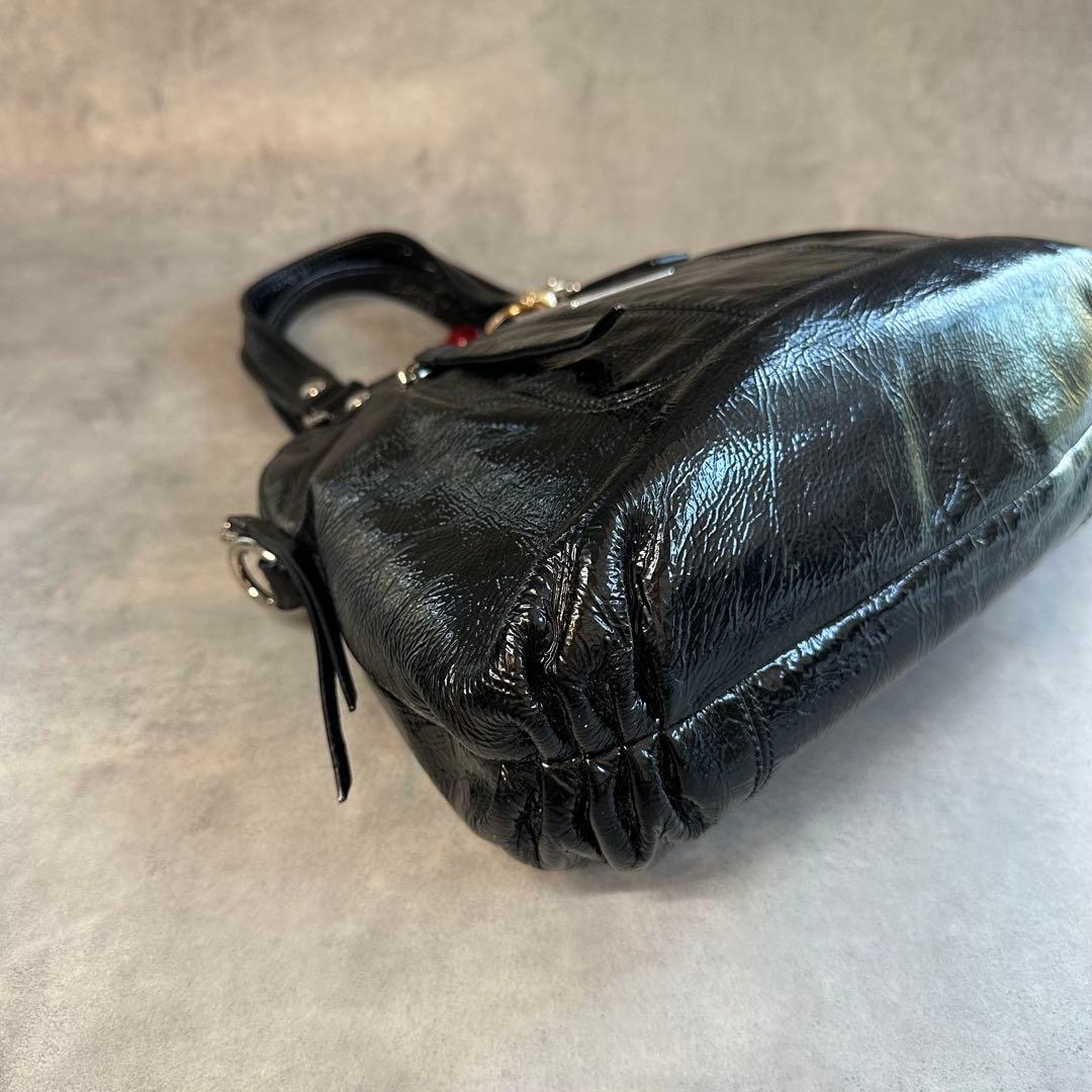 バッグ Y2K COACH POPPY Patent leather handbag