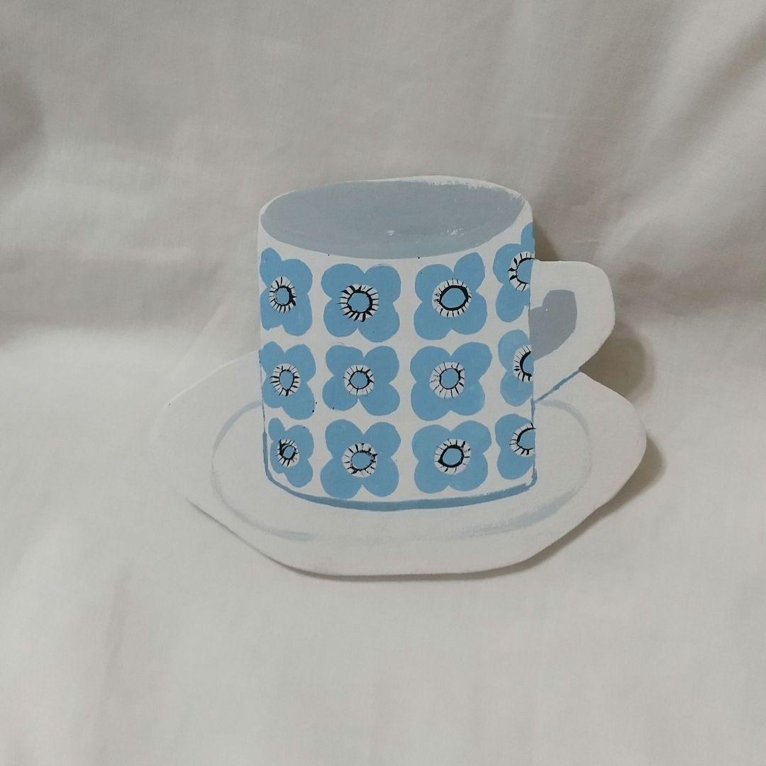 希少arabia veera♡マッティ・ピックヤムサ北欧ウッド作品直筆サイン入り