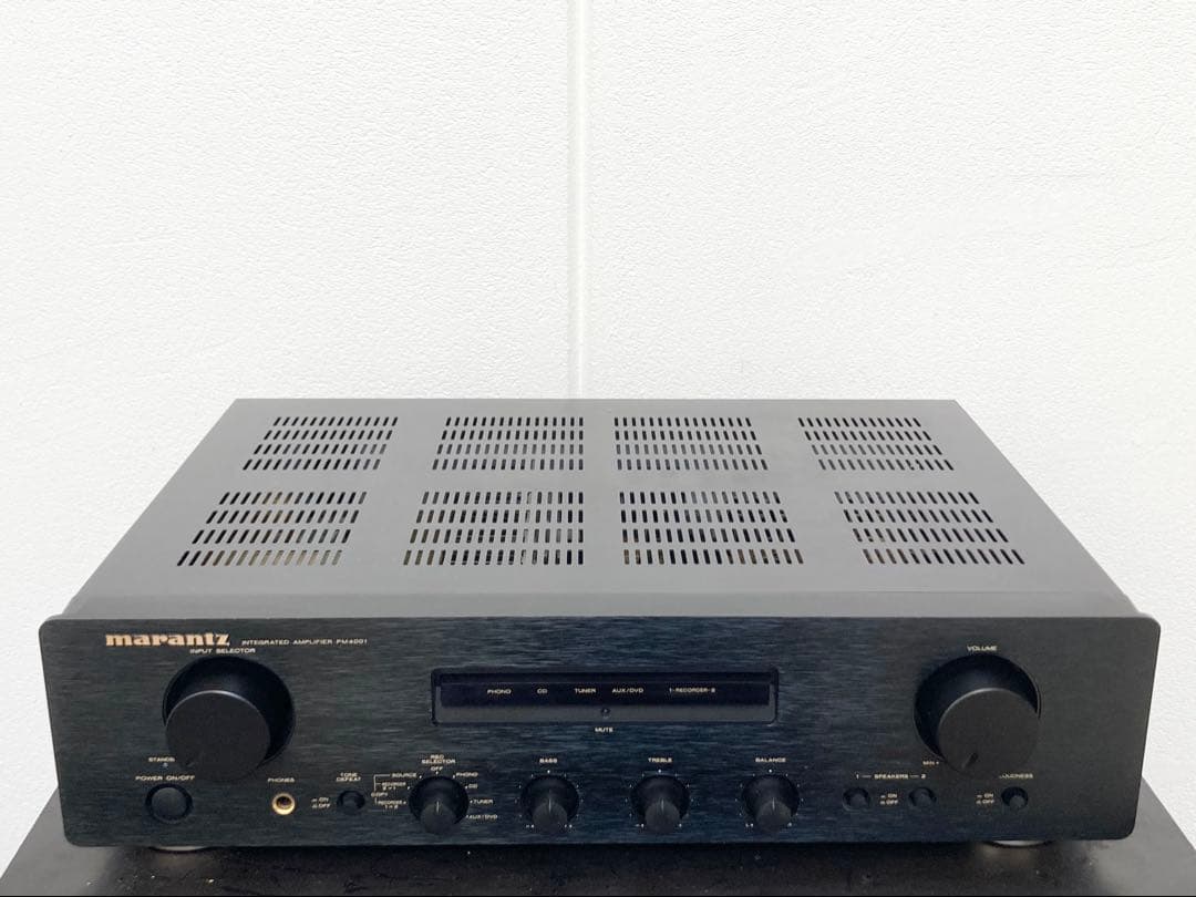 音質良好 マランツ PM4001 プリメインアンプ ブラック Marantz