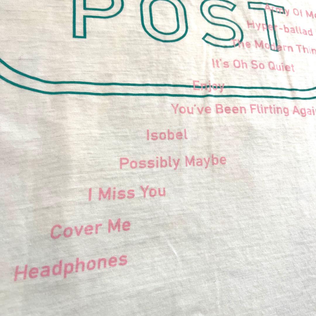 Björk（ビョーク）「POST」1996来日ツアー TシャツM（ヴィンテージ）