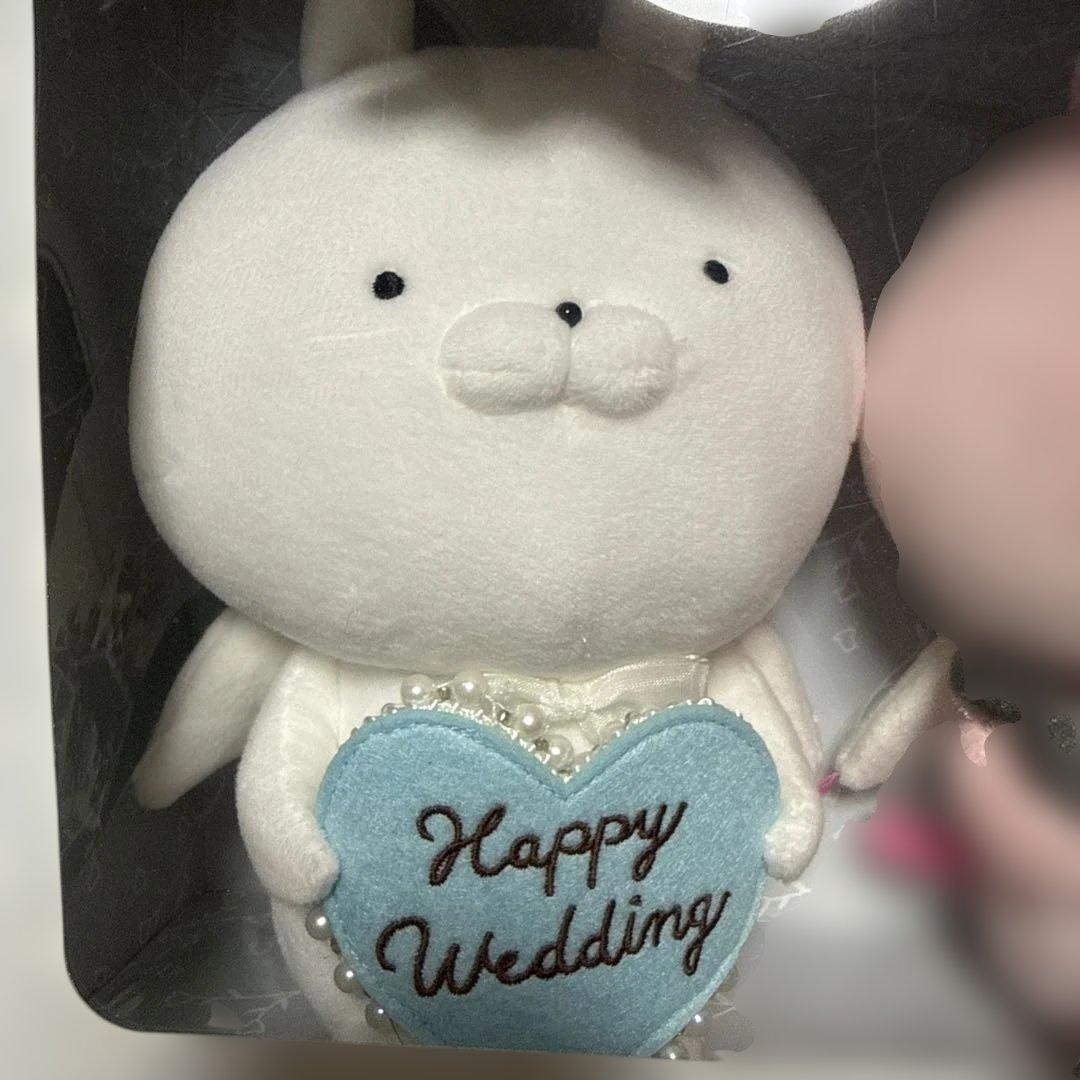 【新品未開封】うさまる　ウエディングぬいぐるみBOX