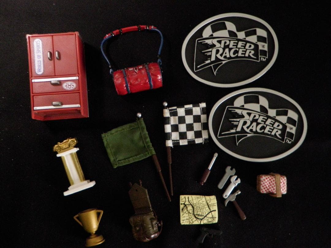 希少 Speed racer Mach 5 プレイセット+別売フィギュア 送料込