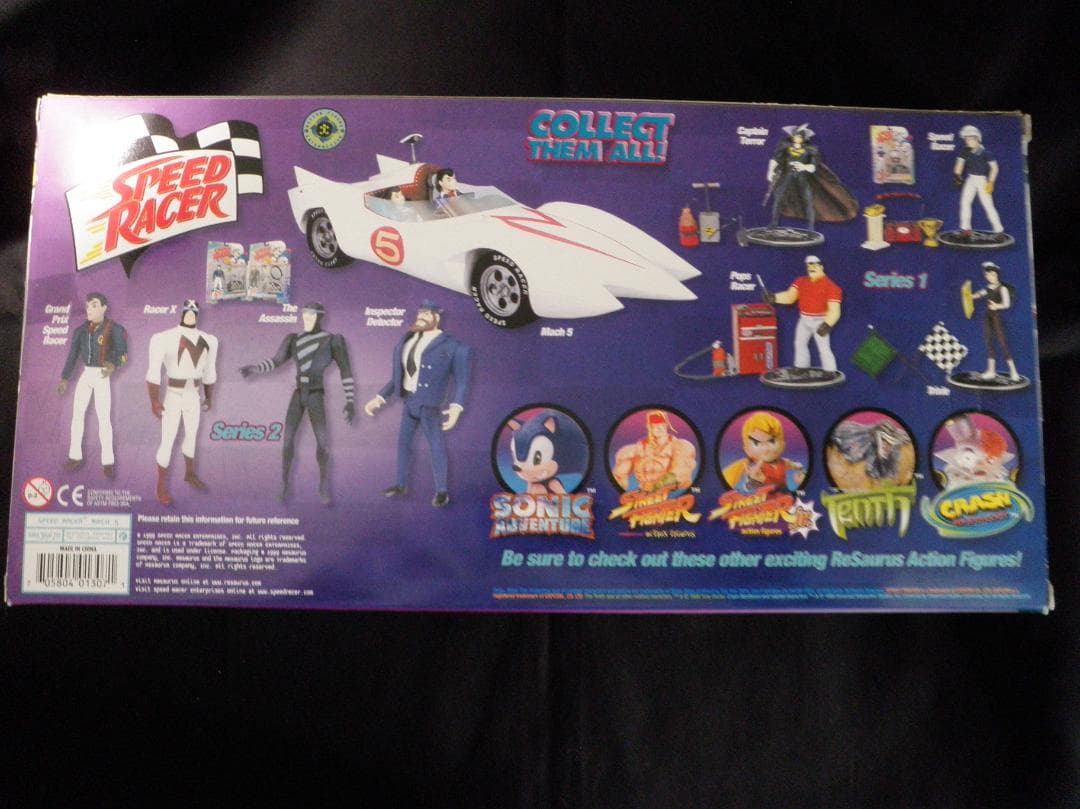 希少 Speed racer Mach 5 プレイセット+別売フィギュア 送料込