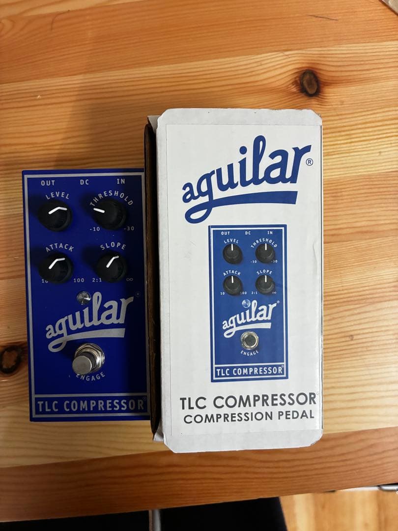 【美品箱あり】aguilar TLC COMPRESSOR ベースエフェクター
