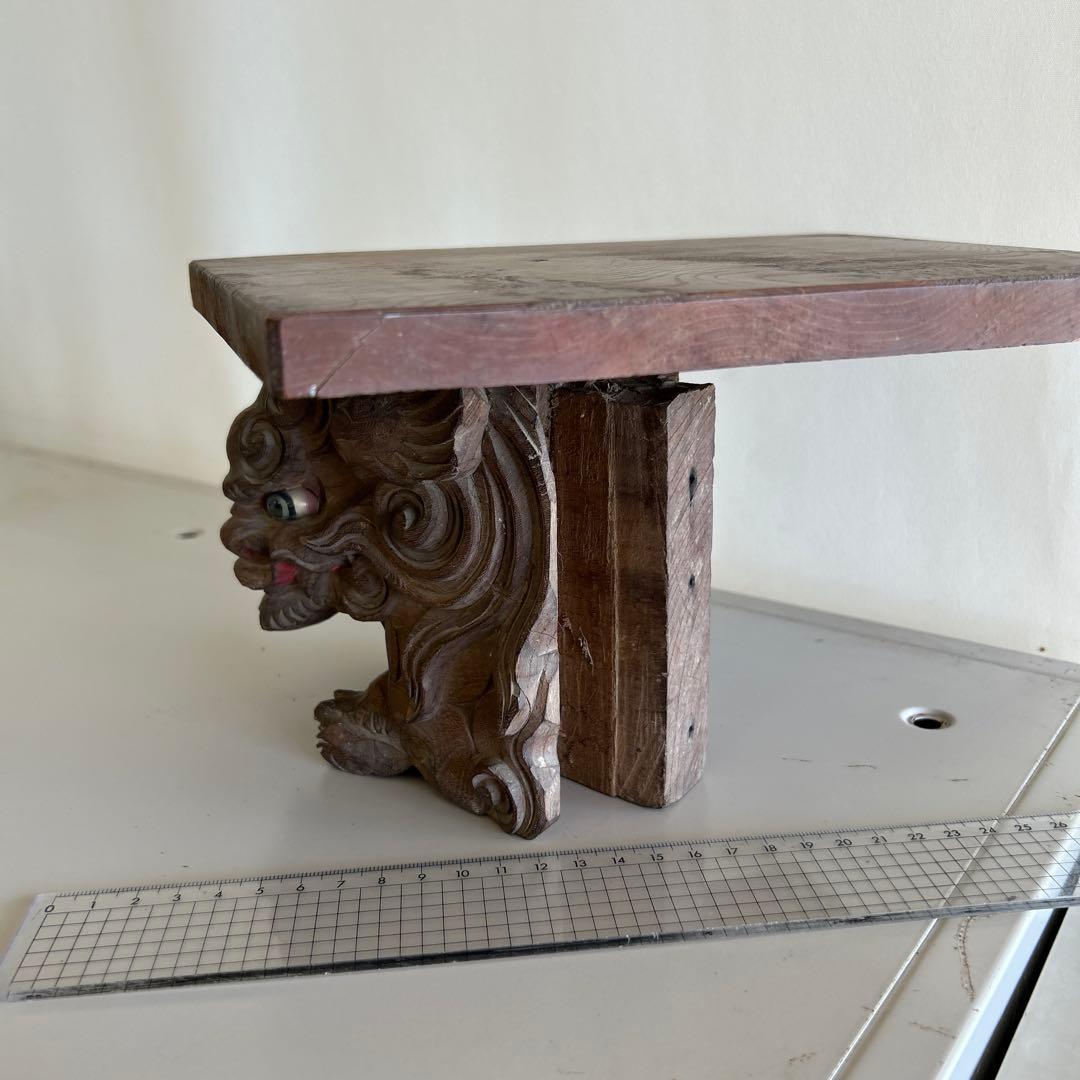 木彫獅子　彫物　木鼻　だんじり　骨董　神社仏閣地車