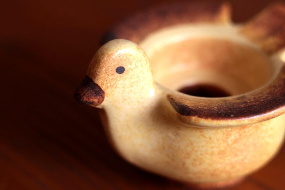 Lisa Larson リサラーソン キャンドルホルダー 鳩 62504