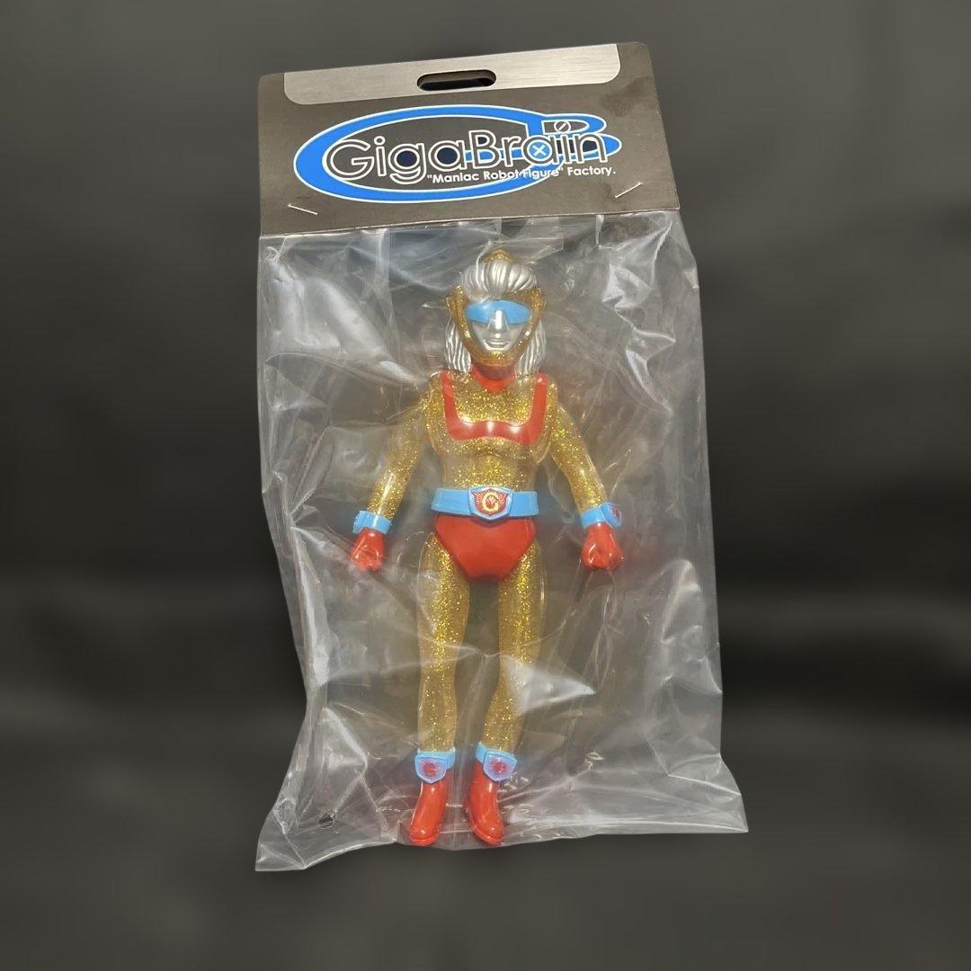 ギガブレイン ゴッドマン ソフビ ゴールド