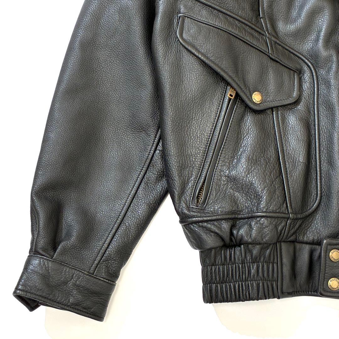 NANKAI ライダース レザージャケット キルティング ライナー付き