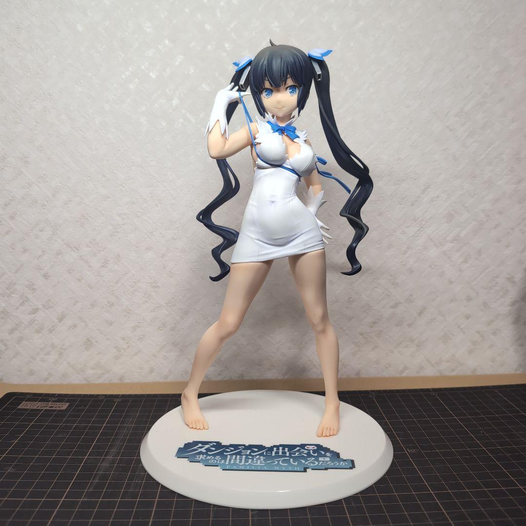 ホビージャパン AMAKUNI ダンまち ヘスティア フィギュア 欠け汚れあり