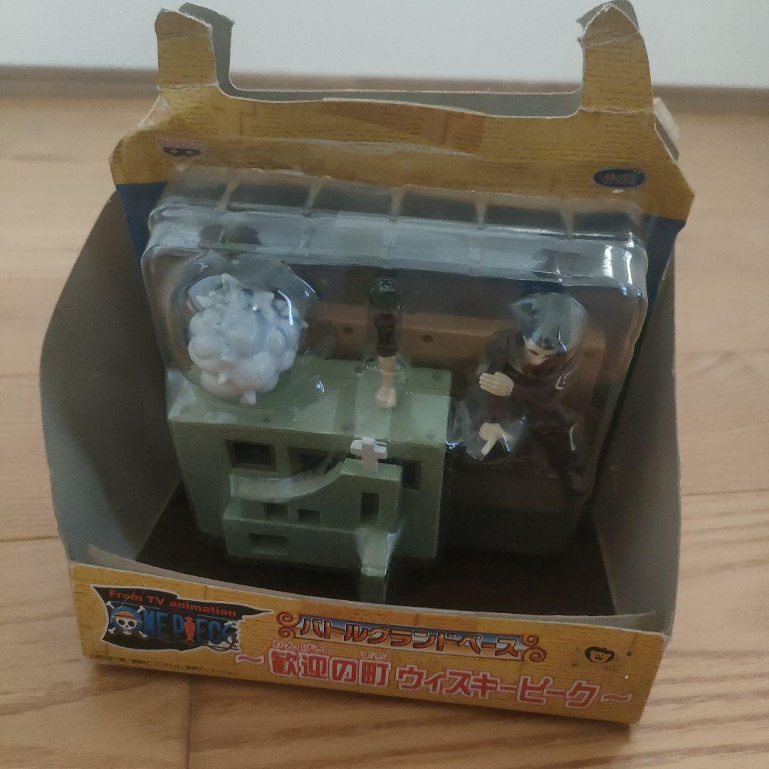 ワンピース バトルグランドベース ～歓迎の町ウィスキーピーク～全4種フルセット